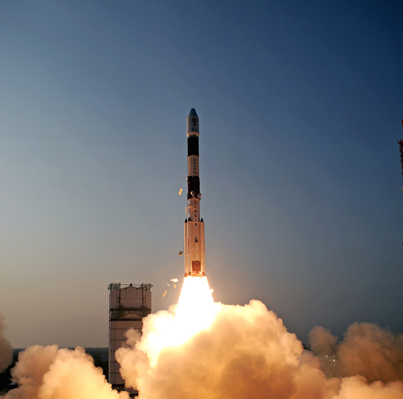 Illustration for article titled India Launches a New Navigational Satellite